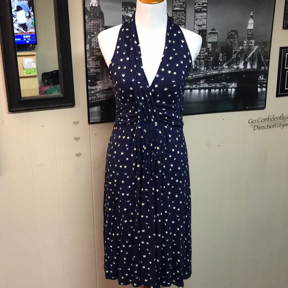 Blue loft dress